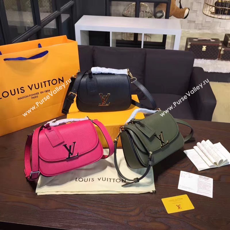 Louis Vuitton LV Vivienne Real Leather Handbag Shoulder Bag Green M54058 6979