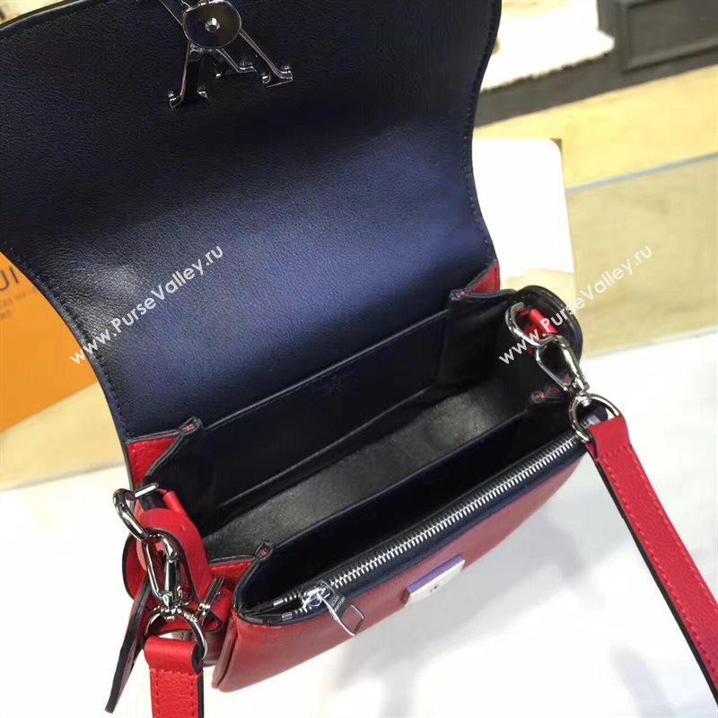 Louis Vuitton LV Vivienne Real Leather Handbag Shoulder Bag Red M54057 6980