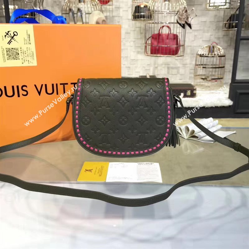 Louis Vuitton LV Junot Real Leather Handbag Shoulder Bag Green M43143 6982