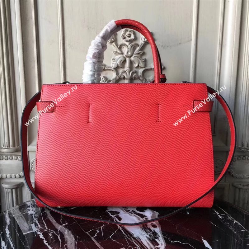 Louis Vuitton LV Twist Tote Handbag Epi Leather Bag Red M54811 6990