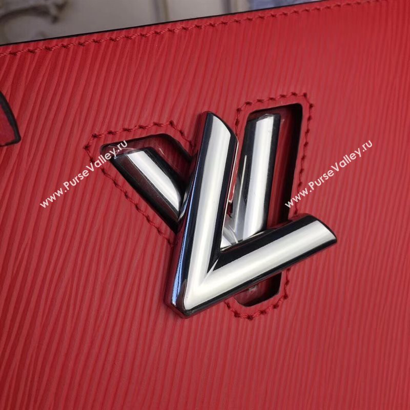 Louis Vuitton LV Twist Tote Handbag Epi Leather Bag Red M54811 6990