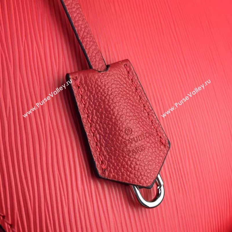 Louis Vuitton LV Twist Tote Handbag Epi Leather Bag Red M54811 6990