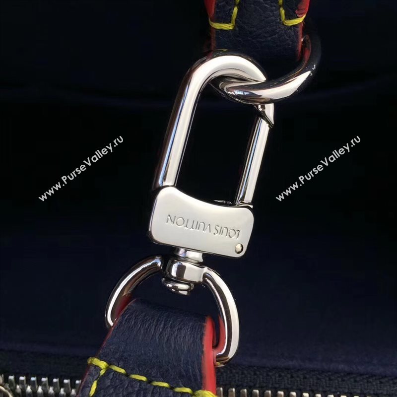 Louis Vuitton LV Twist Tote Handbag Epi Leather Bag Navy M54980 6991