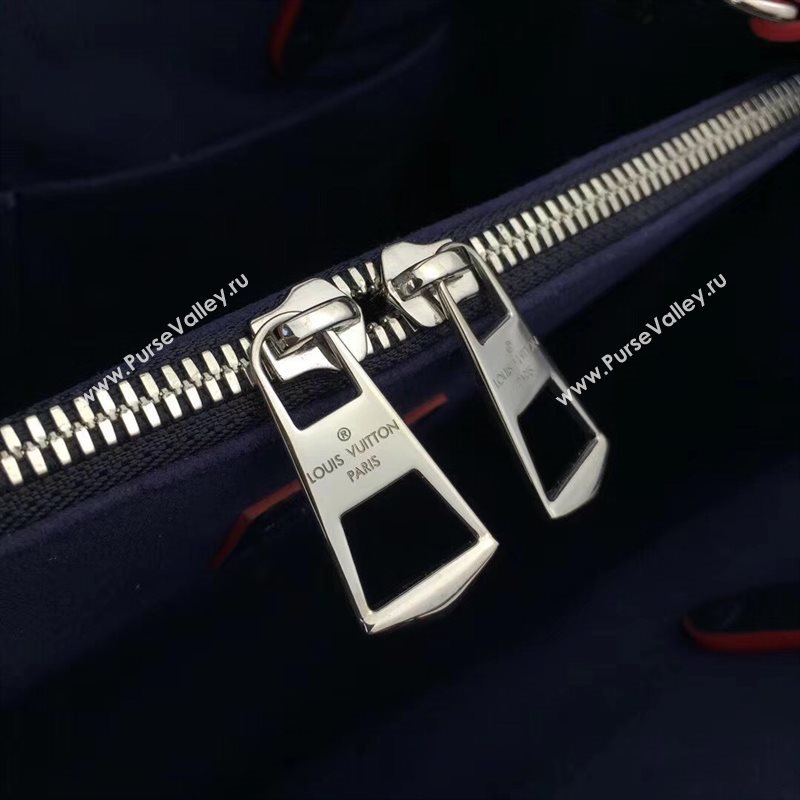 Louis Vuitton LV Twist Tote Handbag Epi Leather Bag Navy M54980 6991