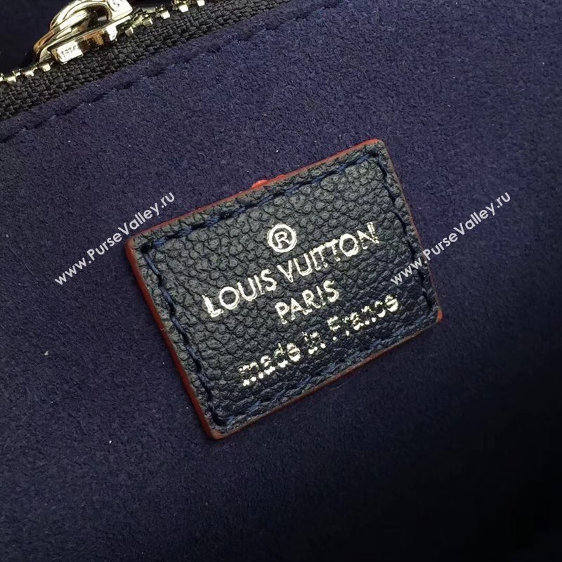 Louis Vuitton LV Twist Tote Handbag Epi Leather Bag Navy M54980 6991