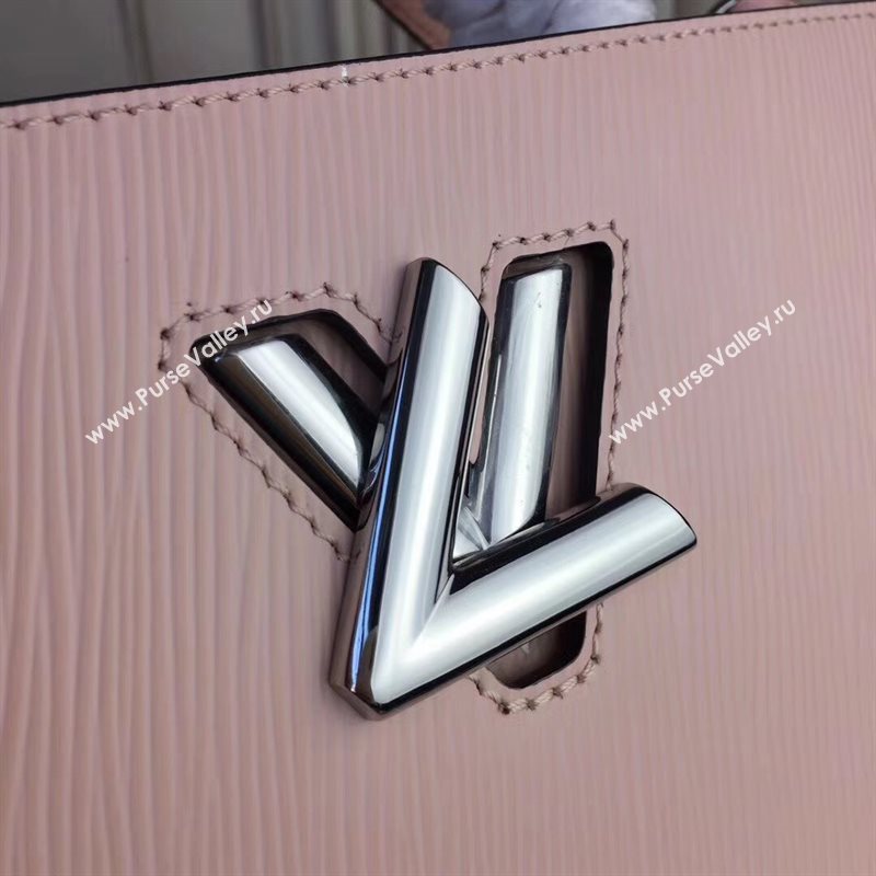 Louis Vuitton LV Twist Tote Handbag Epi Leather Bag Pink M54810 6992