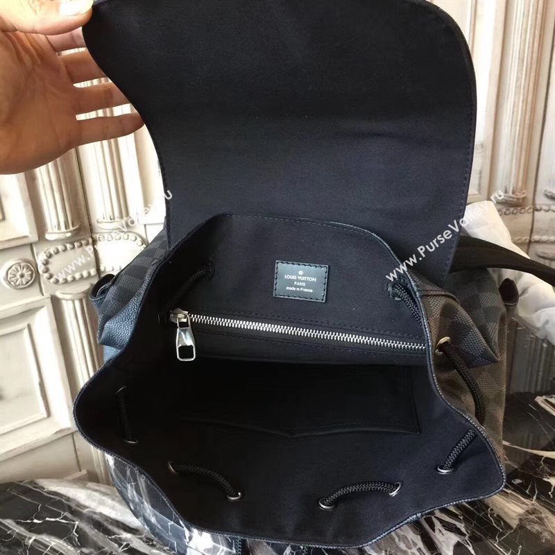 Louis Vuitton Men LV Christopher PM Backpack Handbag Damier League Bag N41055 6993