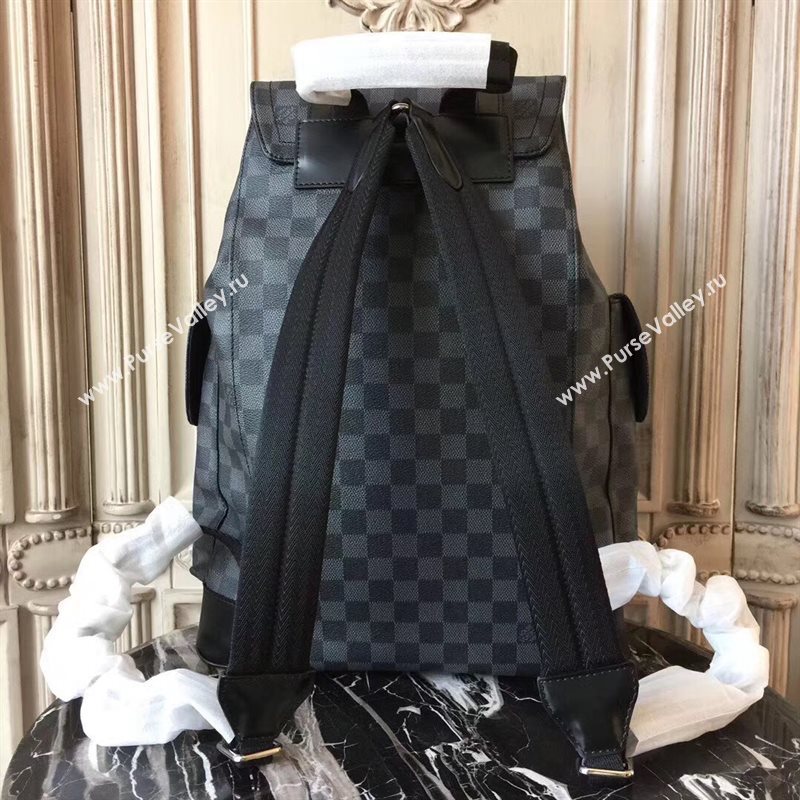 Louis Vuitton Men LV Christopher PM Backpack Handbag Damier League Bag N41055 6993