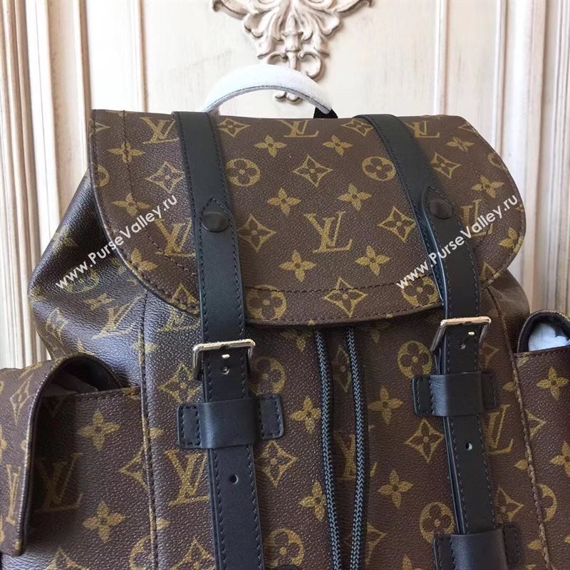 Louis Vuitton Men LV Christopher PM Backpack Handbag Monogram Bag Brown M43735 6994