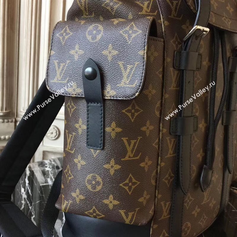 Louis Vuitton Men LV Christopher PM Backpack Handbag Monogram Bag Brown M43735 6994