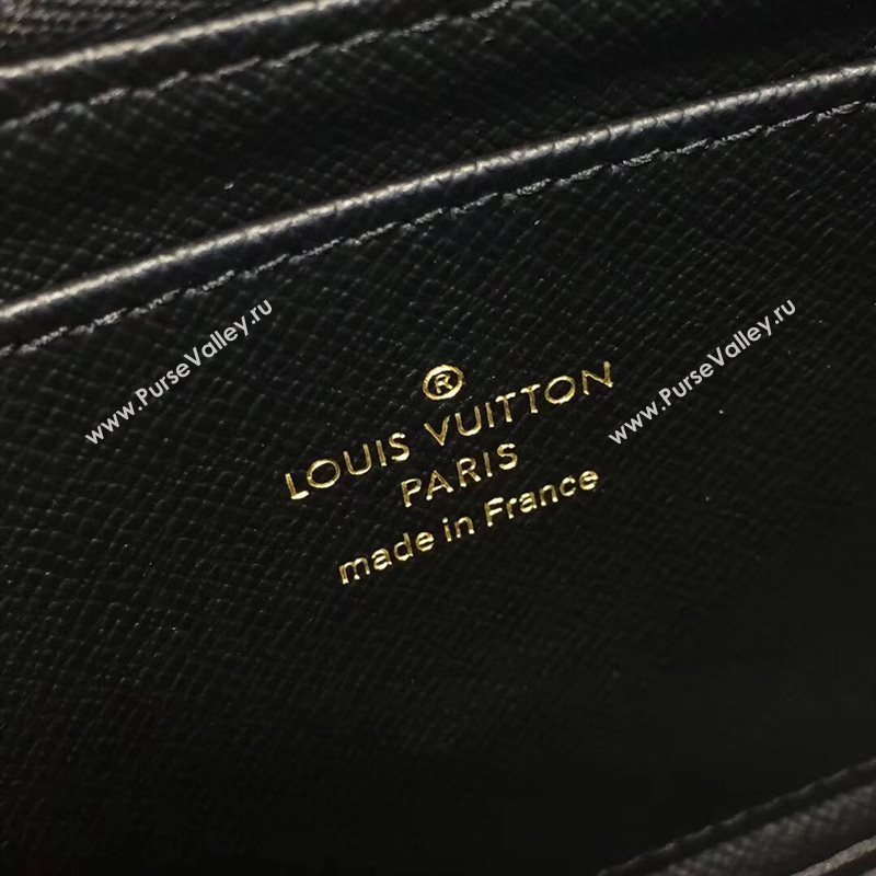 M67260 LV Louis Vuitton Twist Wallet Purse Monogram Kabuki Bag Brown 6901