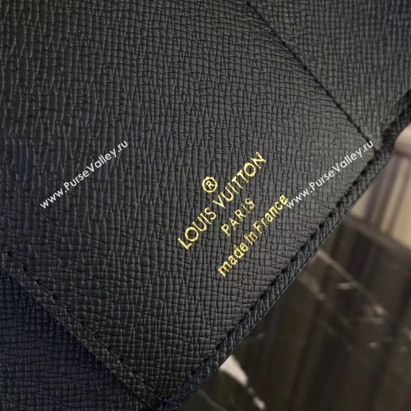 M67253 LV Louis Vuitton Victorine Wallet Purse Monogram Kabuki Bag Brown 6903