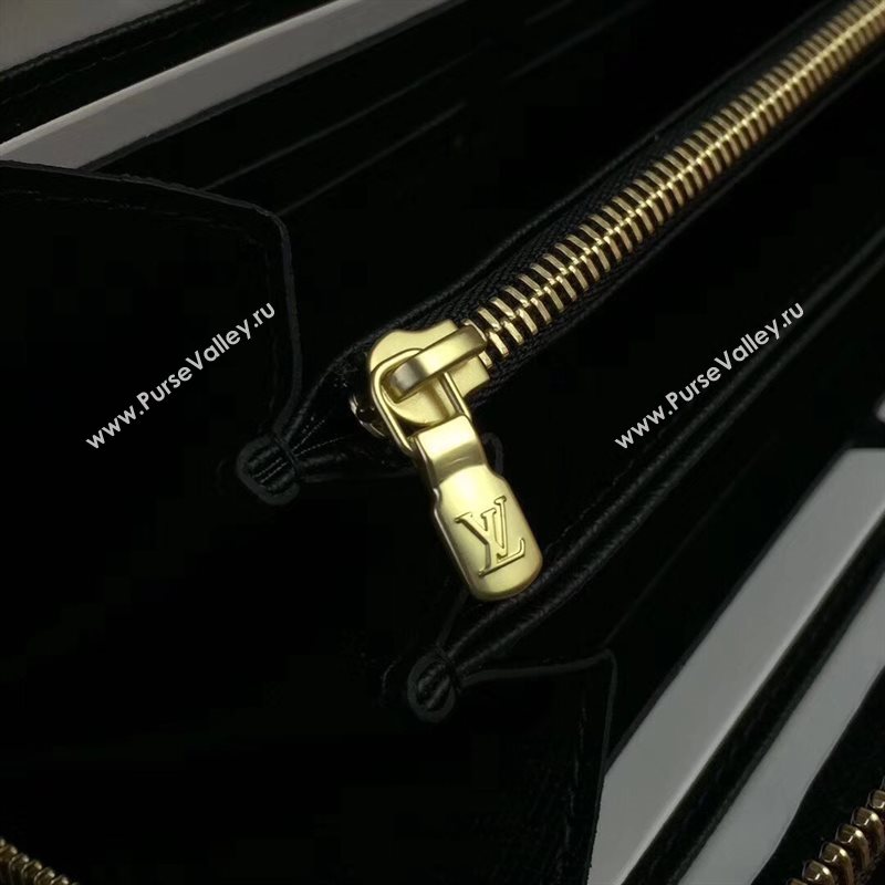 LV Louis Vuitton Zippy Wallet Monogram Kabuki Purse Bag Brown M67249 6906