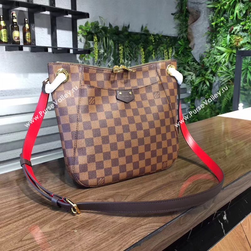 N42230 LV Louis Vuitton South Bank Besace Handbag Damier Shoulder Bag Brown 6907