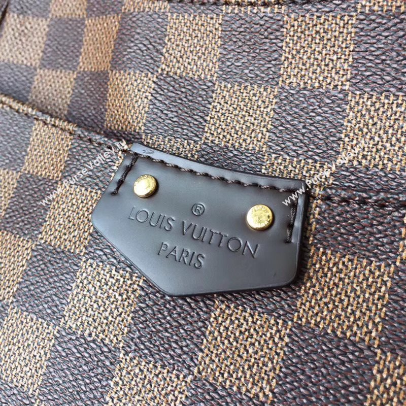 N42230 LV Louis Vuitton South Bank Besace Handbag Damier Shoulder Bag Brown 6907