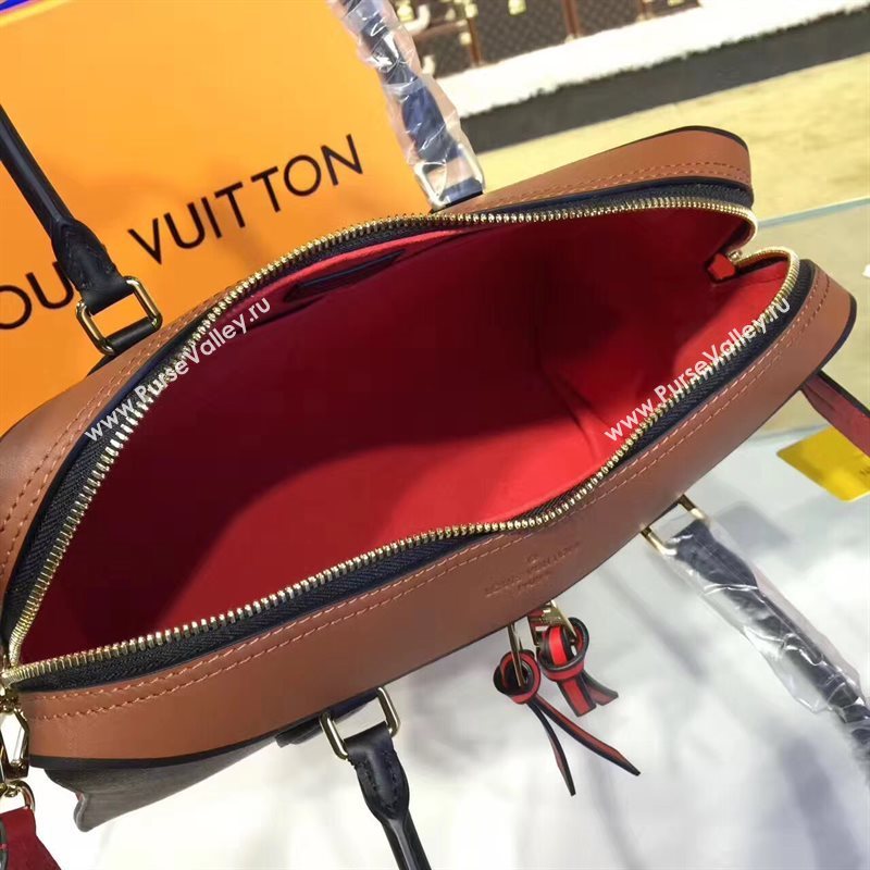 M41456 LV Louis Vuitton Tuileries Handbag Monogram Shoulder Bag Brown 6909