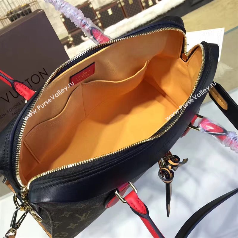 M41454 LV Louis Vuitton Tuileries Handbag Monogram Shoulder Bag Black 6911