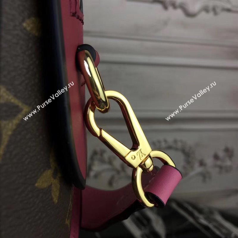 M43706 LV Louis Vuitton Tuileries Handbag Monogram Shoulder Bag Maroon 6912