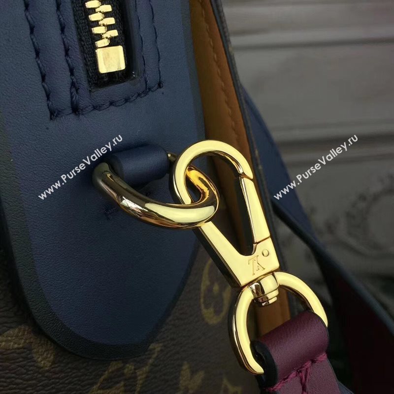 M43439 LV Louis Vuitton Tuileries Handbag Monogram Shoulder Bag Navy 6913