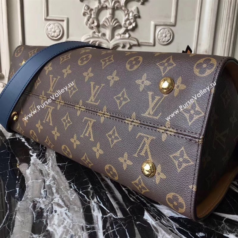 M43439 LV Louis Vuitton Tuileries Handbag Monogram Shoulder Bag Navy 6913