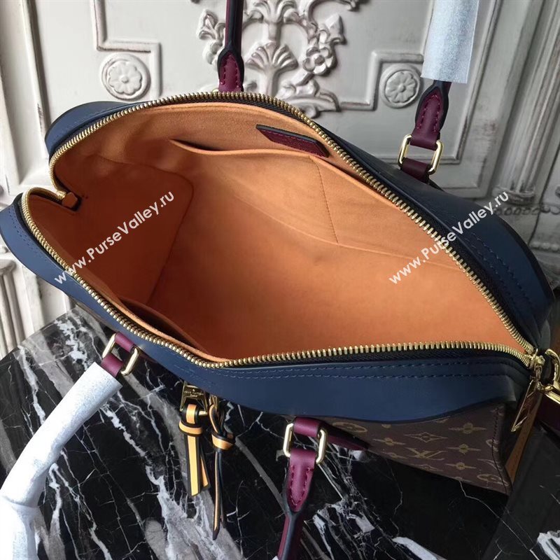 M43439 LV Louis Vuitton Tuileries Handbag Monogram Shoulder Bag Navy 6913