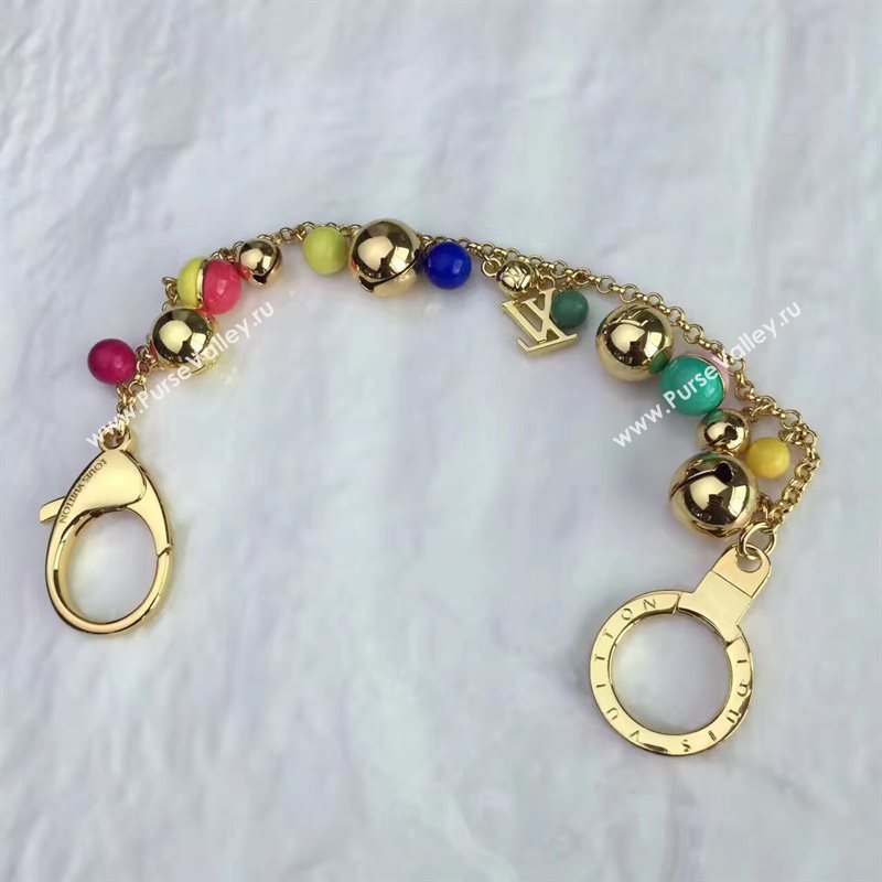 M61615 LV Louis Vuitton Bead and Bell Bag Charm and Key Holder 6925