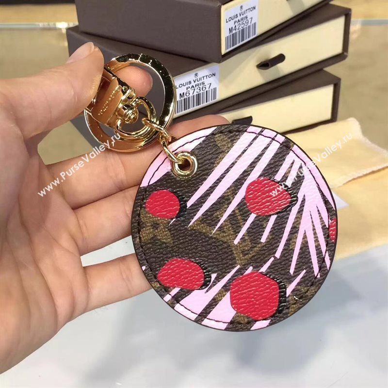 LV Louis Vuitton Illustre Jungle Bag Charm and Key Holder M42596 6929