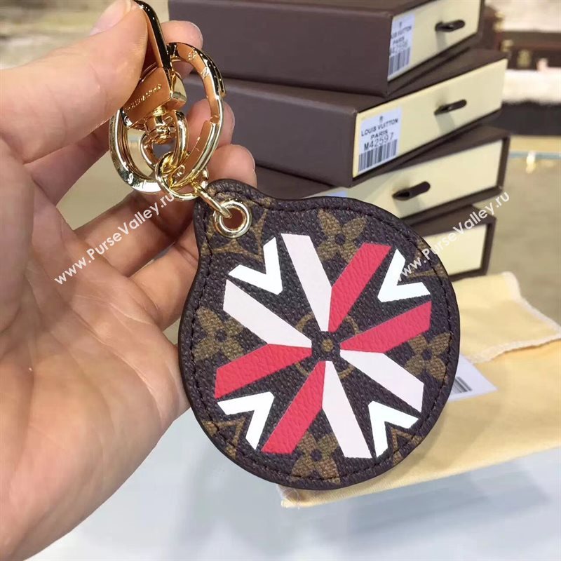 LV Louis Vuitton Illustre Jungle Bag Charm and Key Holder M42596 6929