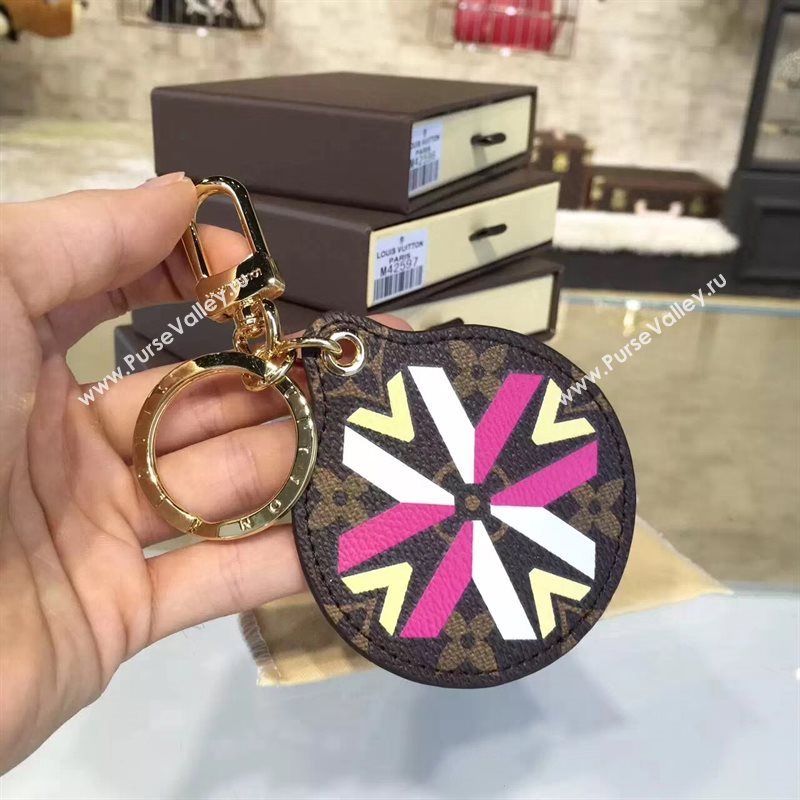 LV Louis Vuitton Illustre Jungle Bag Charm and Key Holder M42596 6929
