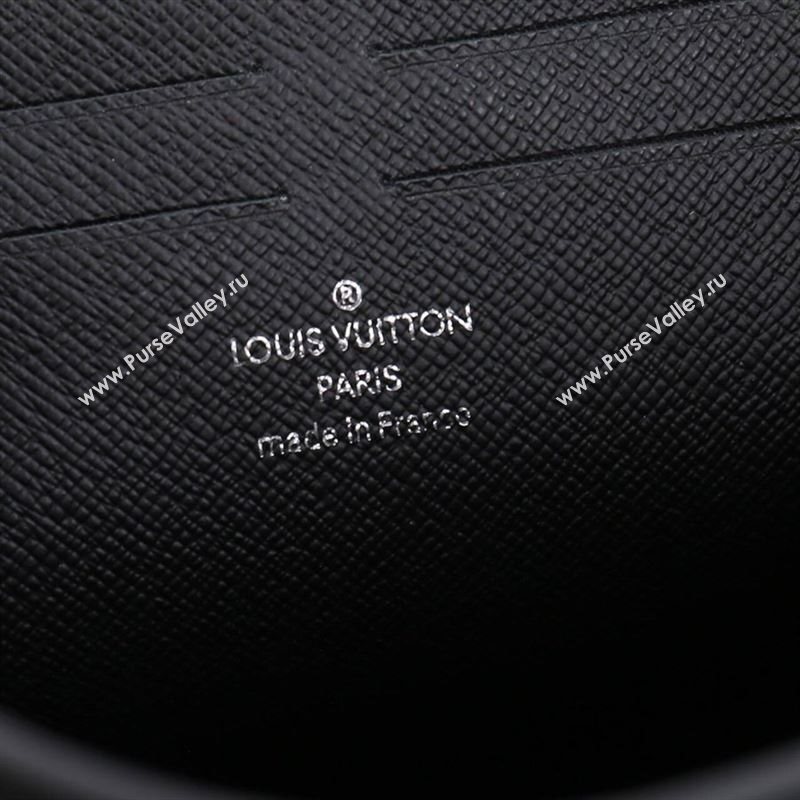 LV Louis Vuitton Pochette Voyage Clutch Handbag N41696 Damier Graphite Bag