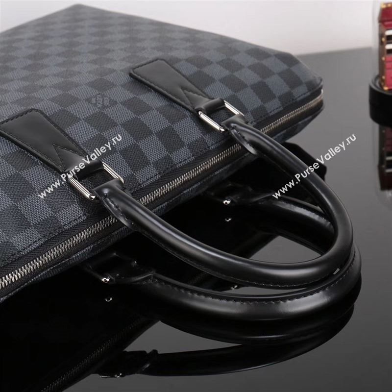 LV Louis Vuitton N48224 Damier Graphite Messenger Bag Handbag