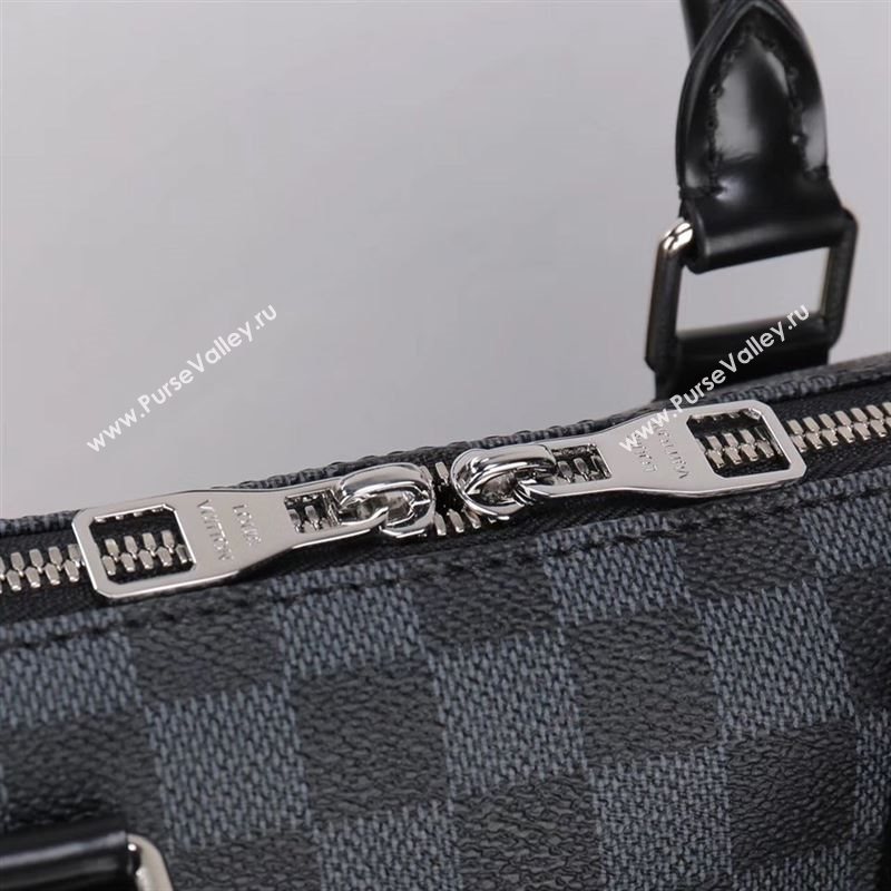 LV Louis Vuitton N48224 Damier Graphite Messenger Bag Handbag