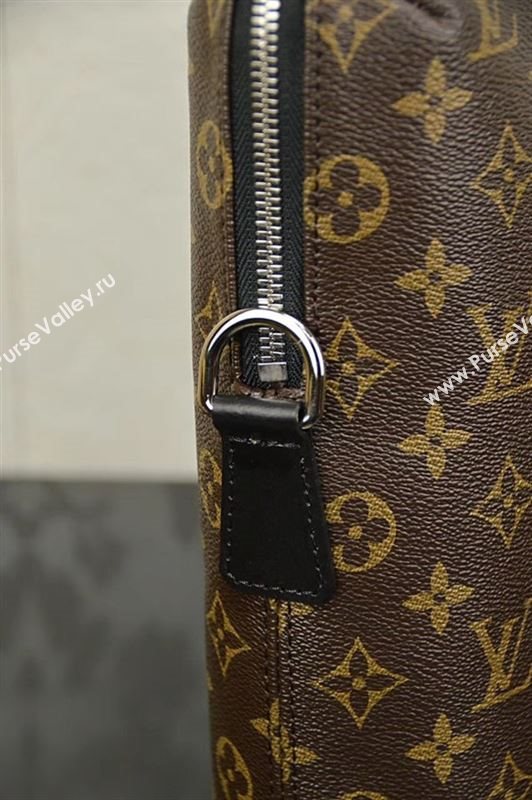 LV Louis Vuitton M40868 Monogram Messenger Bag Damier Graphite Canvas Handbag