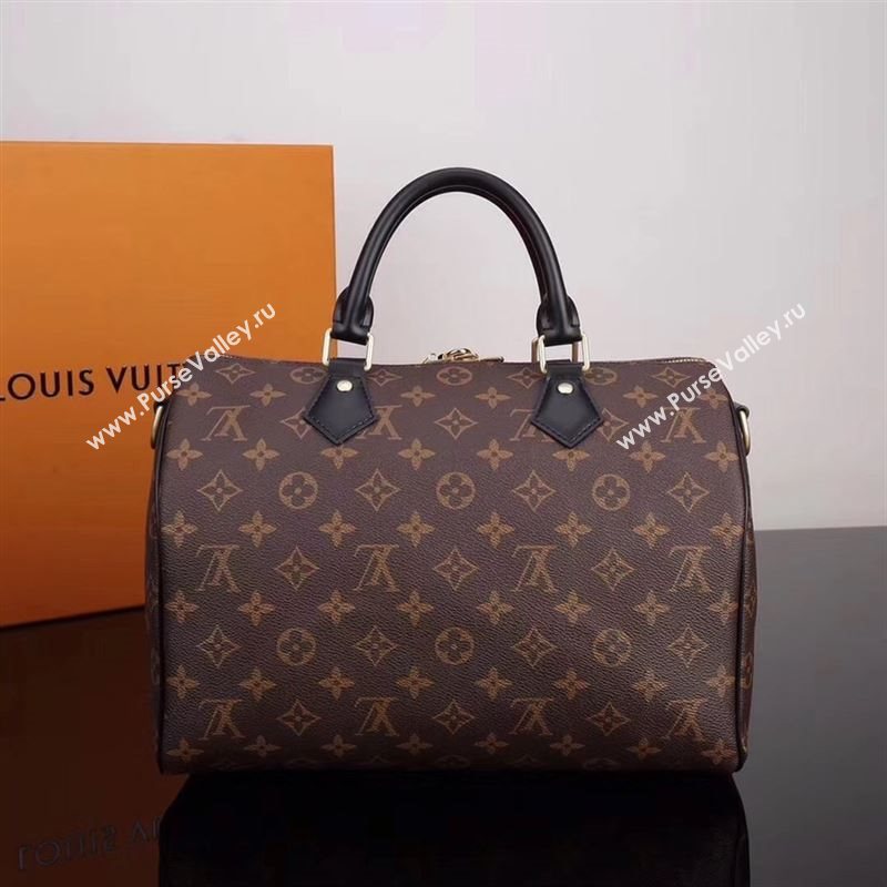 LV Louis Vuitton M48284 Speedy 30 Monogram Handbag Leather Bag 30cm