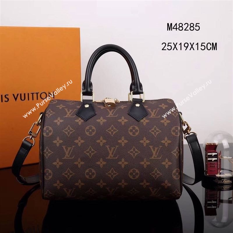 LV Louis Vuitton M48285 Speedy 25 Monogram Handbag Leather Bag 25cm