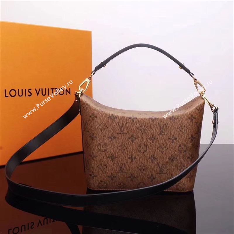 LV Louis Vuitton M43517 Bento Box Monogram Handbag Shoulder Bag