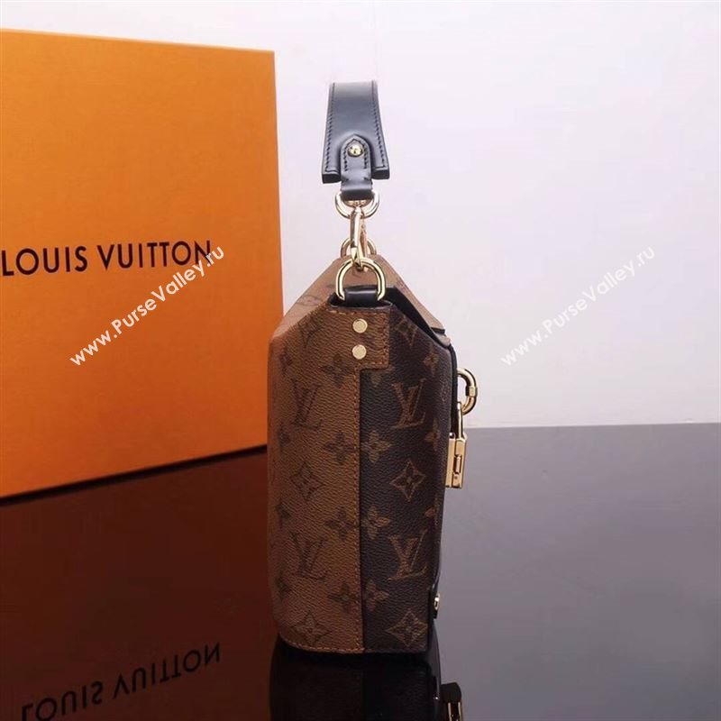 LV Louis Vuitton M43517 Bento Box Monogram Handbag Shoulder Bag