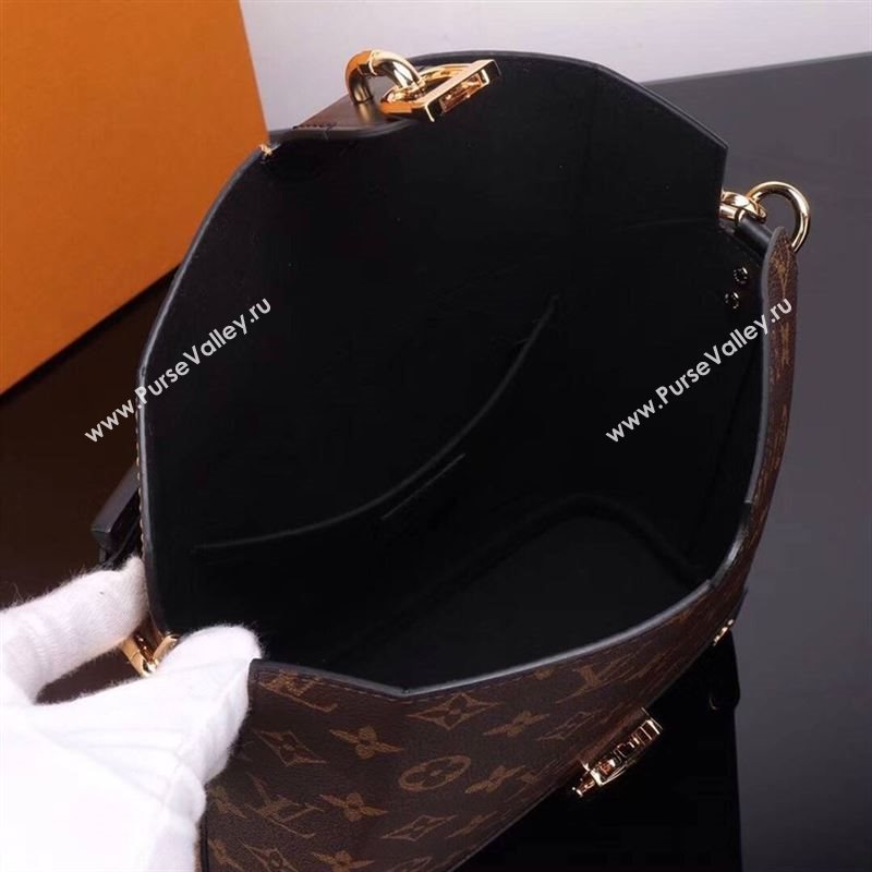 LV Louis Vuitton M43517 Bento Box Monogram Handbag Shoulder Bag