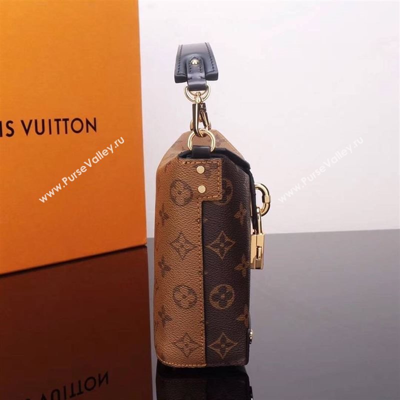 LV Louis Vuitton M43518 Bento Box Monogram Handbag Shoulder Bag