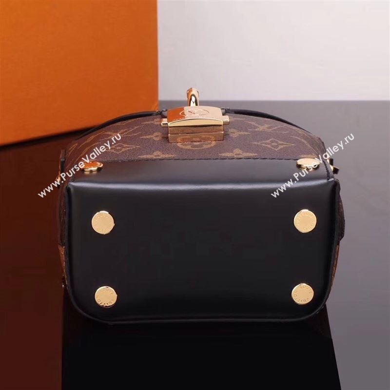 LV Louis Vuitton M43518 Bento Box Monogram Handbag Shoulder Bag