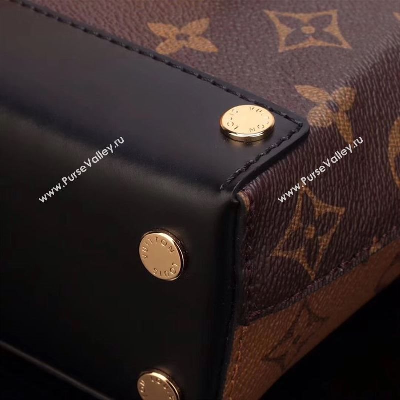 LV Louis Vuitton M43518 Bento Box Monogram Handbag Shoulder Bag