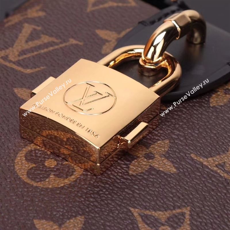 LV Louis Vuitton M43518 Bento Box Monogram Handbag Shoulder Bag
