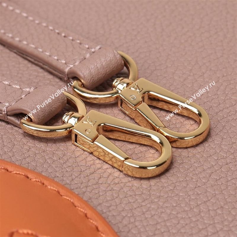 LV Louis Vuitton M54841 Freedom Tote Handbag Real Leather Bag Beige