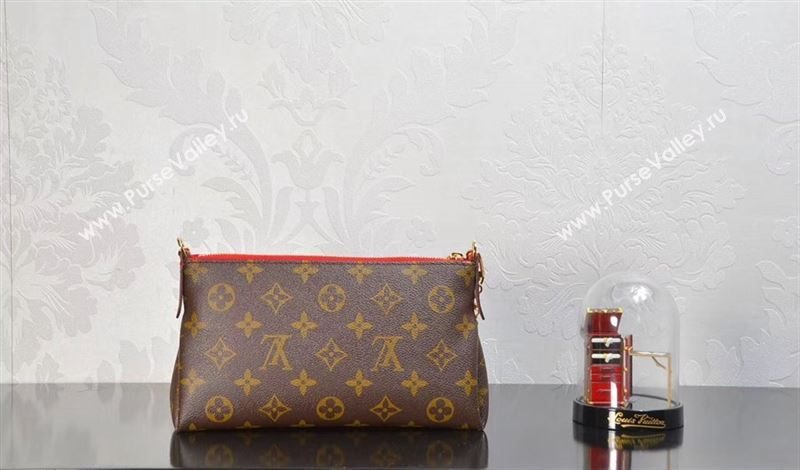 LV Louis Vuitton M41638 Monogram Pallas Clutch Bag Handbag