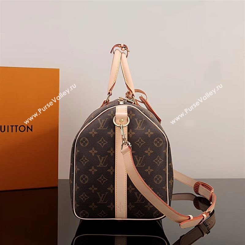 LV Louis Vuitton M41418 Keepall 45 HandBag Monogram Voyage Bag