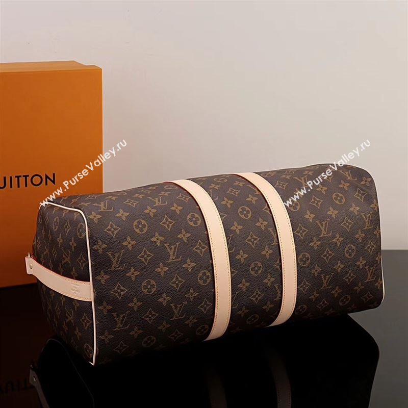 LV Louis Vuitton M41418 Keepall 45 HandBag Monogram Voyage Bag