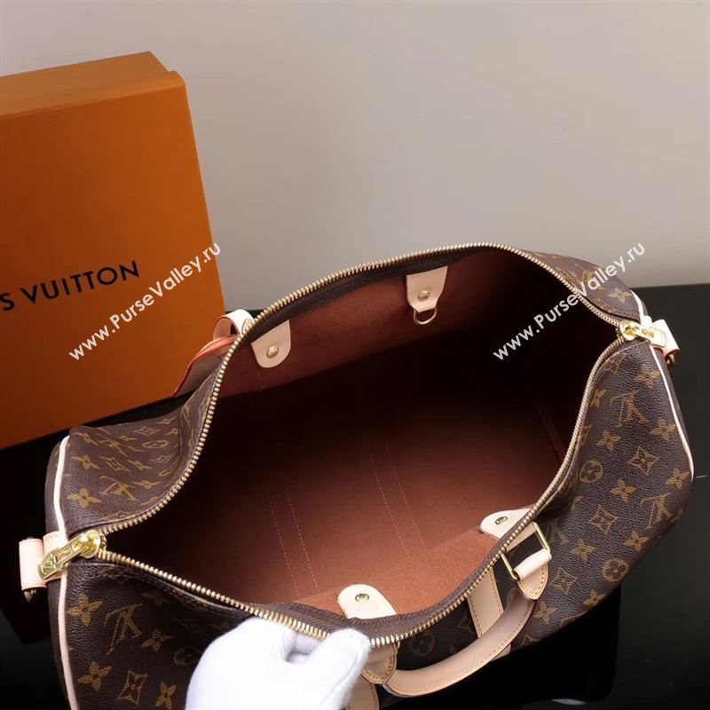 LV Louis Vuitton M41418 Keepall 45 HandBag Monogram Voyage Bag