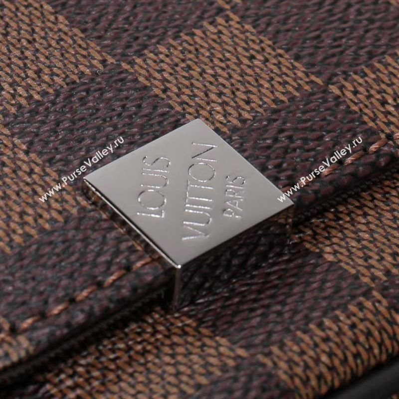 LV Louis Vuitton M41031 District Medium HandBag Damier Graphite Bag