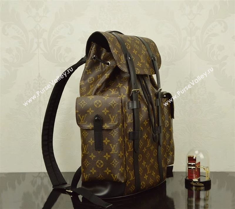 LV Louis Vuitton Christopher Backpack Bag M43735 Monogram Handbag
