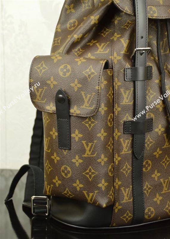 LV Louis Vuitton Christopher Backpack Bag M43735 Monogram Handbag
